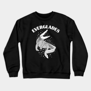 Alligator Silhouette | Everglades Crewneck Sweatshirt